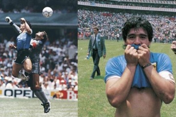 Londres: venden la camiseta de Maradona con la que Argentina le ganó a Inglaterra en 1986