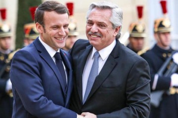 Ganó Macron en Francia y Alberto lo saludó: "La fuerza de los demócratas vuelve a ser mayoría política"