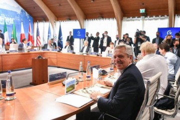 En la cumbre del G7, Alberto Fernández pidió por el fin de la guerra en Ucrania y la construcción de una nueva arquitectura financiera