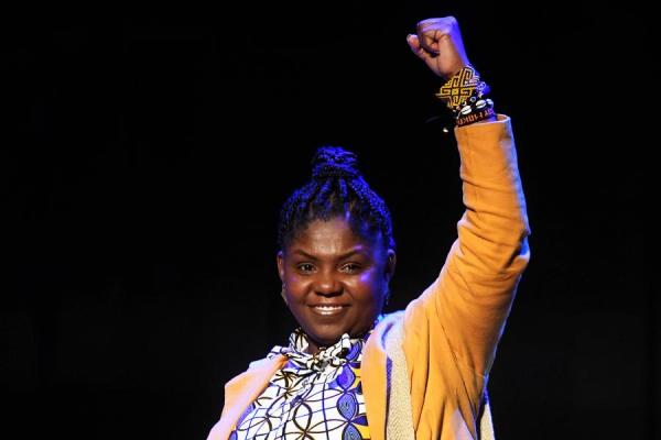 Francia Márquez prometió gobernar a favor de los nadies durante su visita en Argentina