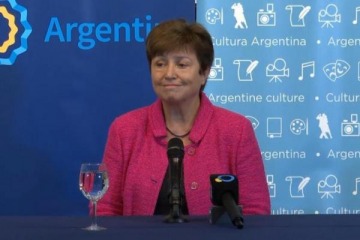 Kristalina Georgieva se reunió con Alberto Fernández y elogió las medidas económicas de la Argentina 
