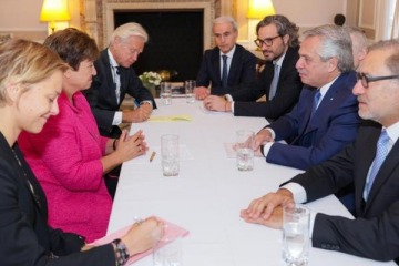 Alberto con Georgieva: qué pedidos le reiteró el Presidente a la jefa del FMI