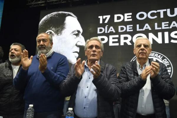 La CGT lanzó un espacio político sindical en el Día de la Lealtad: "Queremos peronismo con trabajadores"
