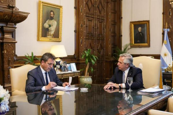 Alberto Fernandez se reunió con Sergio Massa para discutir temas de agenda