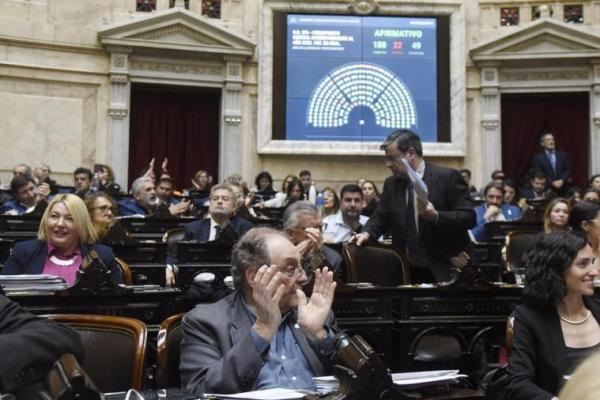 Diputados aprobó en general el proyecto de Presupuesto con amplio respaldo