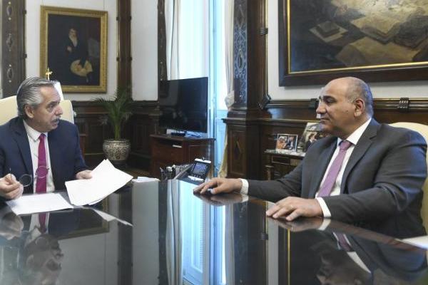 Alberto Fernández y Juan Manzur analizaron lo que dejo el Foro por la Paz de París y el G20