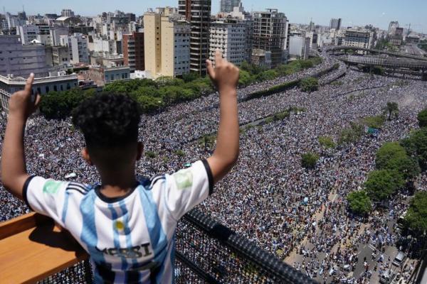 Argentina y el festejo más grande de la historia por la Copa del Mundo: calculan más de 4 millones de personas