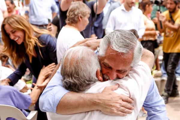 Alberto Fernández: "Estamos en el camino correcto"