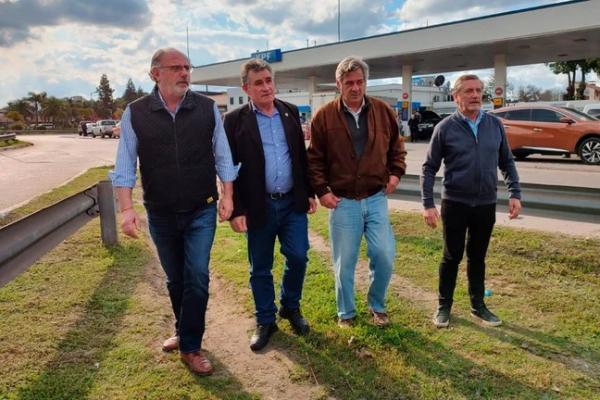Massa y Bahillo, mano a mano con la Mesa de Enlace por la sequía