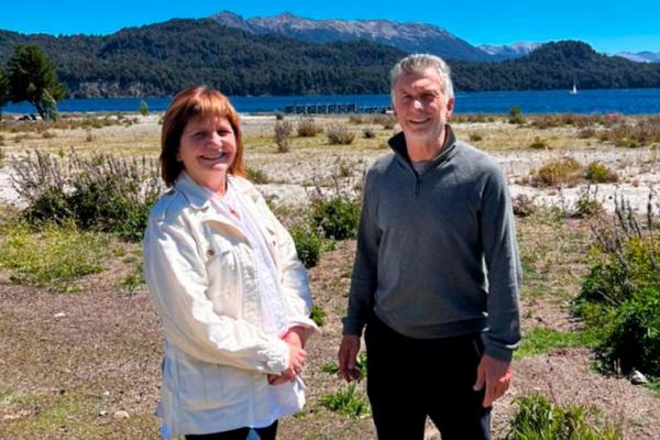 Bullrich estuvo a solas con Macri en el sur y contó que hablaron de "lo que hace Massa"