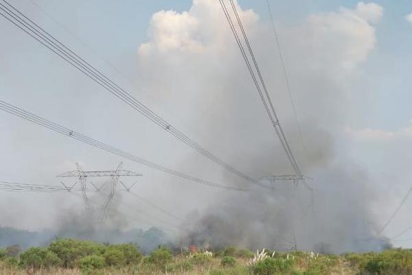 Apagón en AMBA y en varias provincias por un incendio en Gral Rodriguez