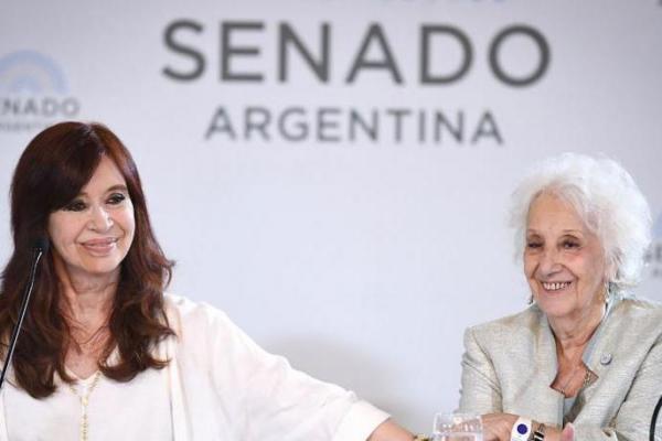 Los sueños hoy se clausuran en los tribunales, dijo Cristina en un homenaje a las Abuelas
