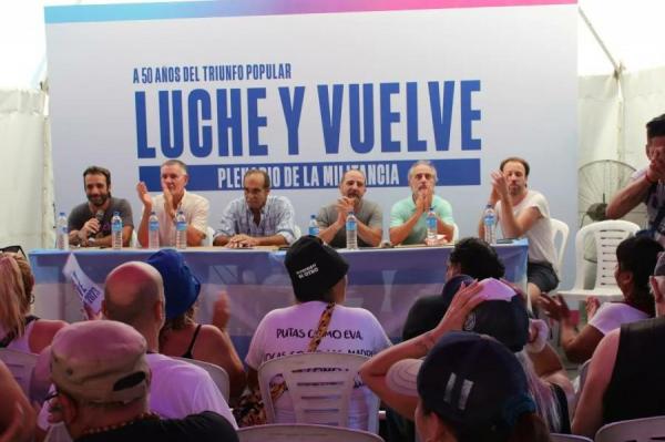 Plenario contra la proscripción de Cristina: Qué dice el documento que debatió la militancia