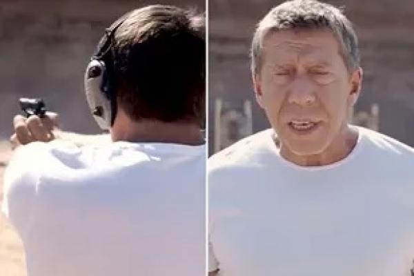 A los tiros: el polémico spot del candidato a Gobernador de Milei