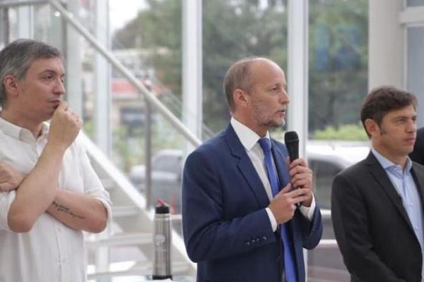Foto y mensajes de unidad: Kicillof, Máximo Kirchner, Wado de Pedro e Insaurralde, juntos