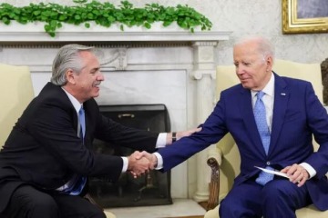 Alberto Fernández concretó la reunión con Joe Biden y le agradeció su apoyo ante los acreedores internacionales