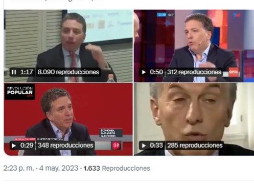 Cristina compartió las confesiones de Macri y Nicolas Dujovne sobre el endeudamiento en Argentina