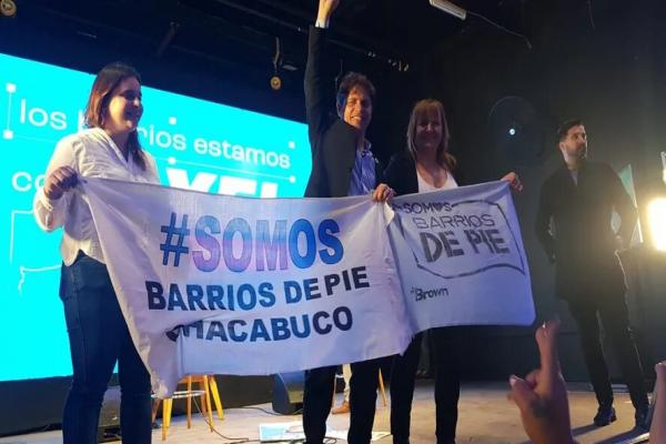 Con la presencia de organizaciones sociales, Kicillof reivindicó a Cristina Kirchner como la principal figura del proyecto político del FDT