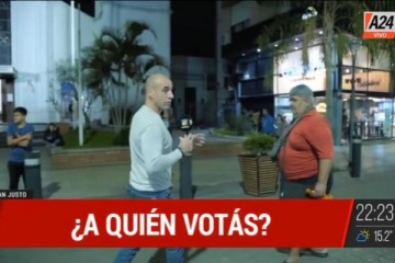 Insólita encuesta presidencial en TV: todos votaban a Larreta y tenían la misma gaseosa en la mano