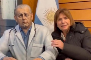 Bullrich "homenajeó" a René Favaloro y en redes se viralizó como una chicana a Larreta
