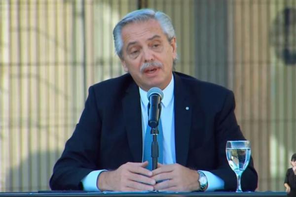 Alberto Fernández se mostró con Ziliotto y apuntó contra la oposición: No le entreguen el país a los mentirosos