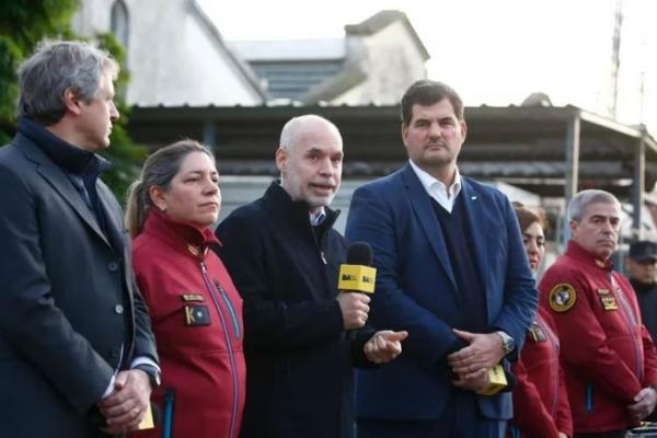 Larreta lanzó las pistolas Taser en CABA y propuso crear un pelotón "de elite" para "sellar las fronteras"
