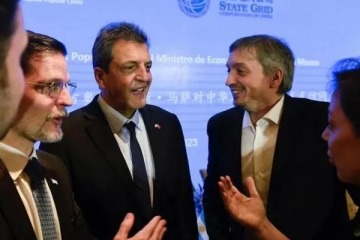 Foto de Sergio Massa cerr u$s 1000 millones para las reservas desde China