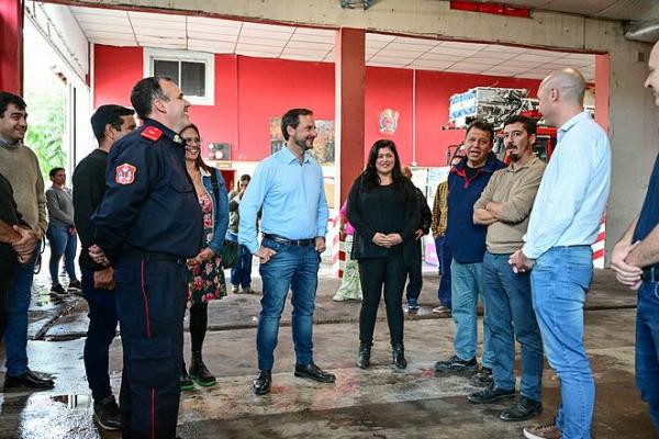 Avanza la construcción de un nuevo jardín de infantes y el nuevo centro cívico en Escobar