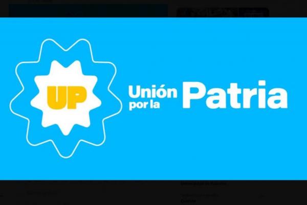El logo y las redes de Unión por la Patria: "Por la independencia económica y el desarrollo de Argentina Federal"
