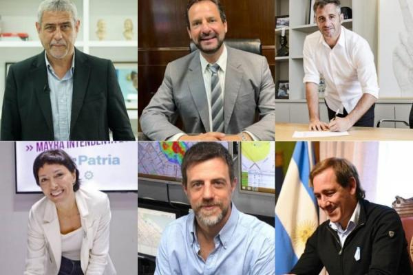 Quiénes son los intendentes que van por una reelección en su municipio