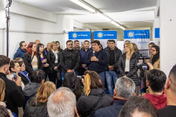 La Matanza: Espinoza y Magario presentaron la lista del  oficialismo con un amplio apoyo de todos los sectores