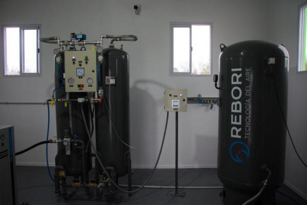 El municipio de Marcos Paz inauguró la primera planta de oxígeno propia en el Hospital Municipal