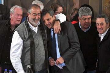 Tras el discurso de Massa en la histórica sede, la CGT ratificó su apoyó a la fórmula de UxP
