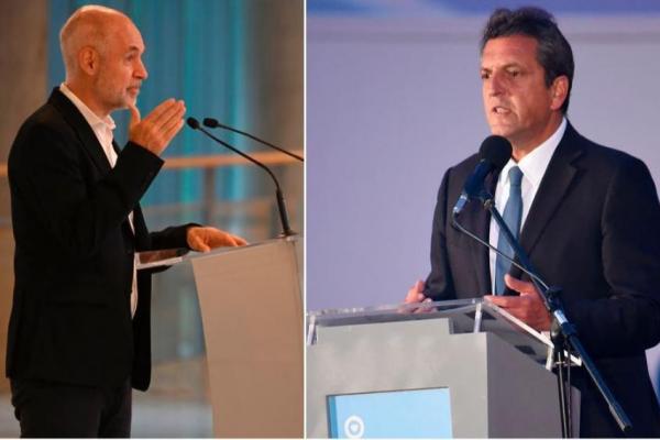 Una encuesta midió cuatro escenarios de balotaje: aparecen mejor posicionados Massa y Larreta