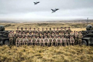Islas Malvinas: "Enérgico rechazo" del Gobierno a maniobras militares de los invasores británicos 