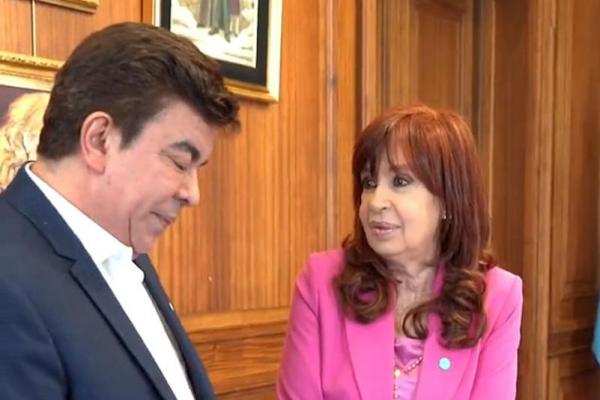 Contundente apoyo de Cristina Kirchner a Fernando Espinoza en La Matanza