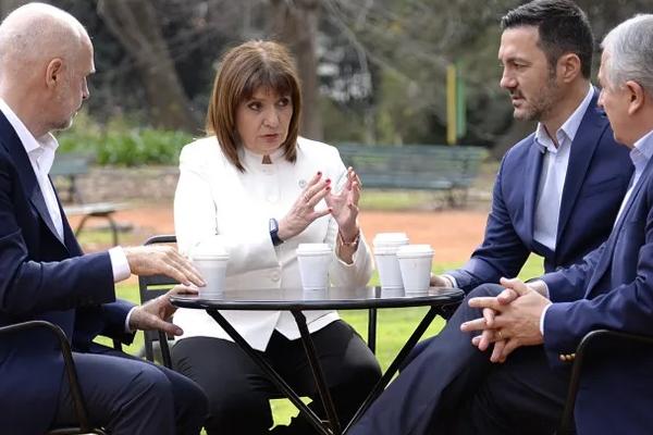 "Vamos a trabajar juntos": la foto de unidad de Bullrich y Larreta
