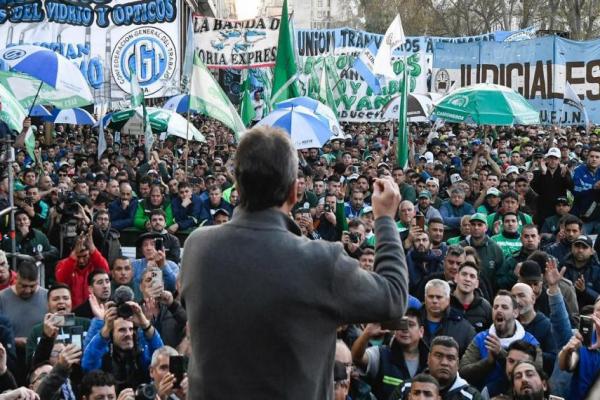 Massa: "Mi presidencia va a estar marcada por la recuperación del salario"