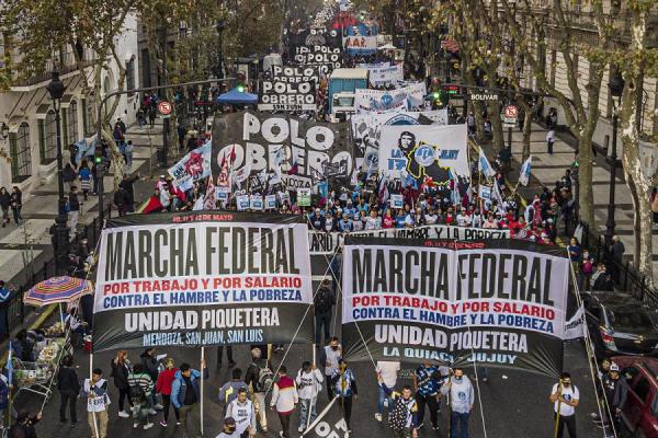 Nueva marcha de Unidad Piquetera: a Plaza de Mayo "contra el ajuste y la derecha"