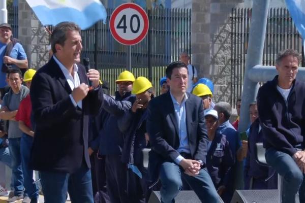 Sergio Massa: "Si soy Presidente voy a recorrer el camino de recuperación del salario"