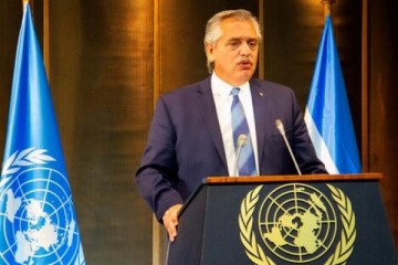 Alberto Fernández pide una reforma de la arquitectura financiera internacional ante la ONU