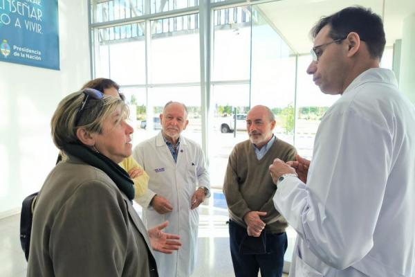 Curuchet destacó avances en el Cuenca Alta Néstor Kirchner "Es un orgullo cómo crece nuestro hospital regional