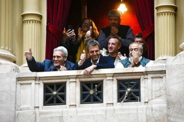 Con Massa presente, Diputados dio media sanción a la eliminación de Ganancias y el proyecto va al Senado