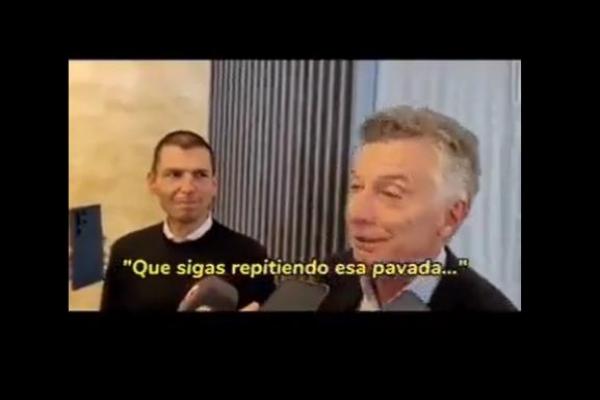 Luis Juez calmó un incidente contra periodista tras una pregunta incómoda a Macri