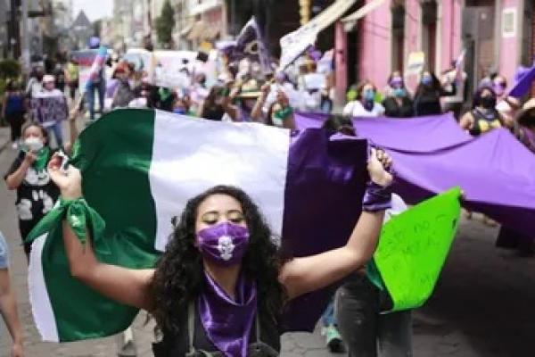 28S: mujeres y diversidades marchan al Congreso bajo la consigna "la libertad es nuestra"