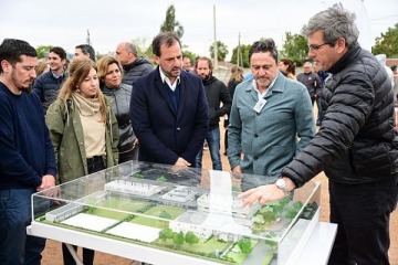 En Escobar, avanzan obras en educación: la escuela Rosario Vera Peñaloza y el Centro de Artes y Oficios