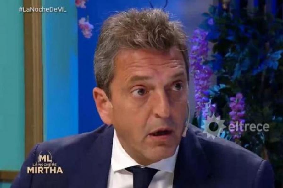 Massa: "Hay un montón de ministros de este gobierno que conmigo no lo serían"