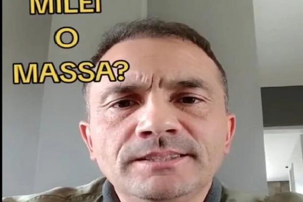 El militar que defendió Villarruel reivindica la dictadura con posteos de un Falcon verde