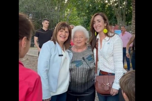 Tras tratarse de "rosquera" e "hipócrita", Bullrich y Villarruel se mostraron juntas