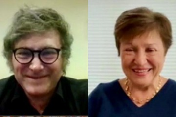 Milei mantuvo una conversación con la directora del FMI: "El Fondo se mostró colaborativo"